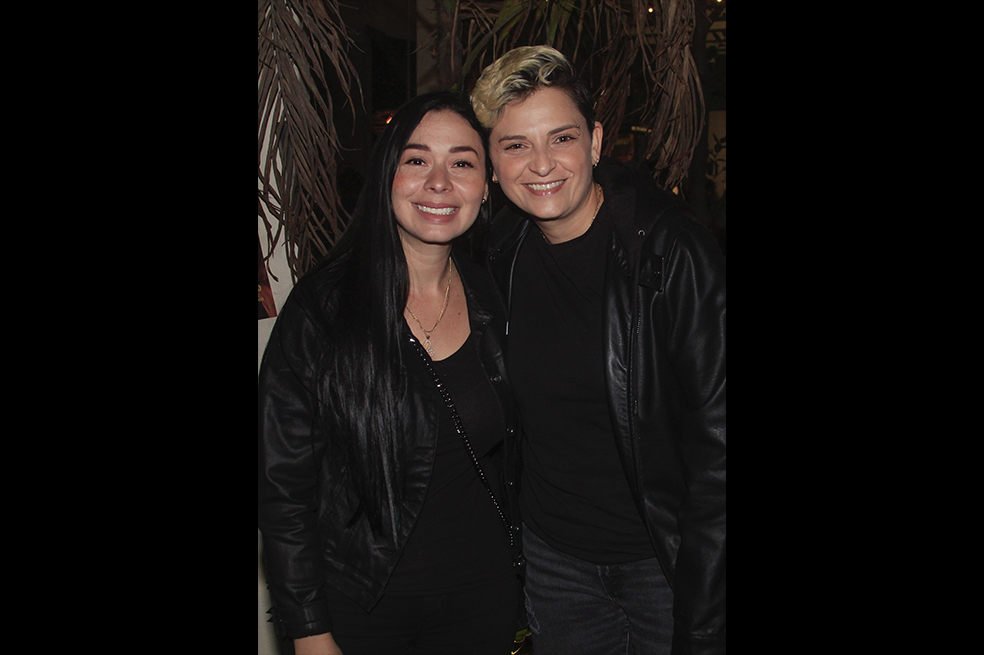 Camila Chaín asistió embarazada y con su esposa a un evento de moda.