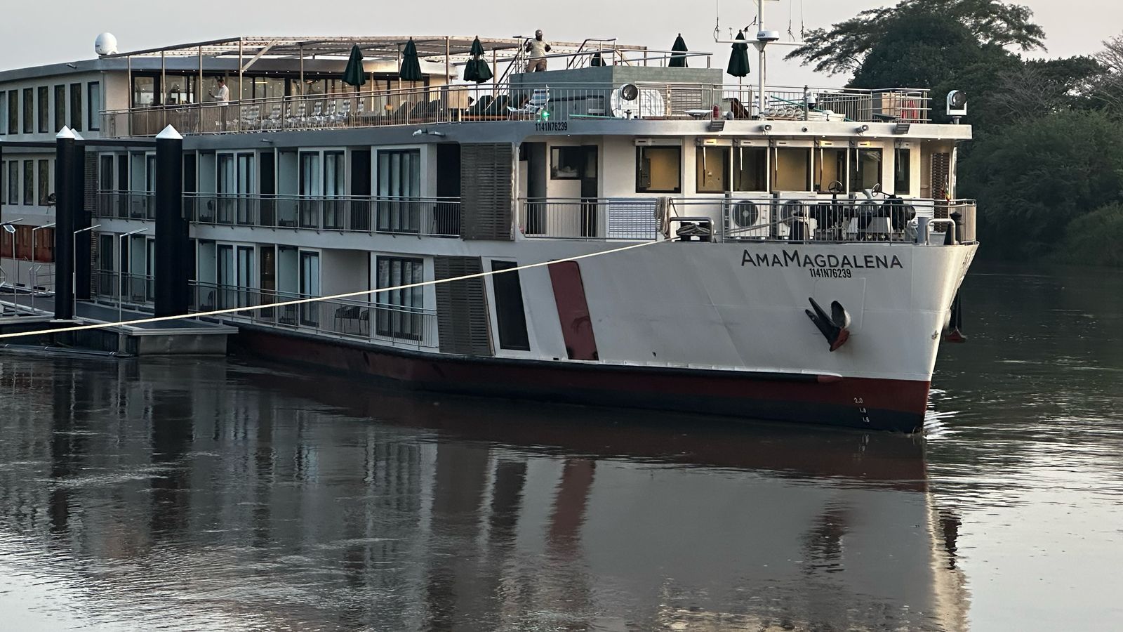 El AmaMagdalena, de la compañía de cruceros AmaWaterways, ya inició su recorrido de prueba por los departamentos de Bolívar, Magdalena y Atlántico.