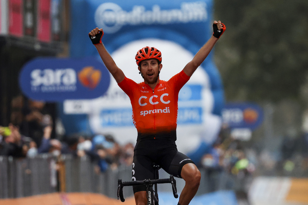Josef Cerny ganó la etapa 19 del Giro de Italia 2020