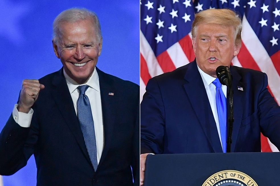Las campañas de Biden y Trump se encuentran en la frontera con México