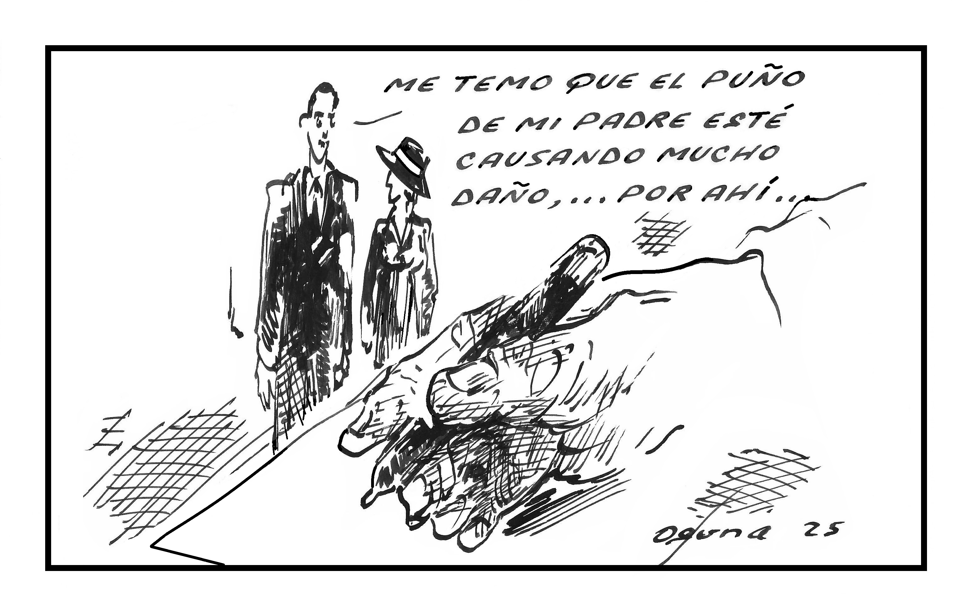 De un plumazo