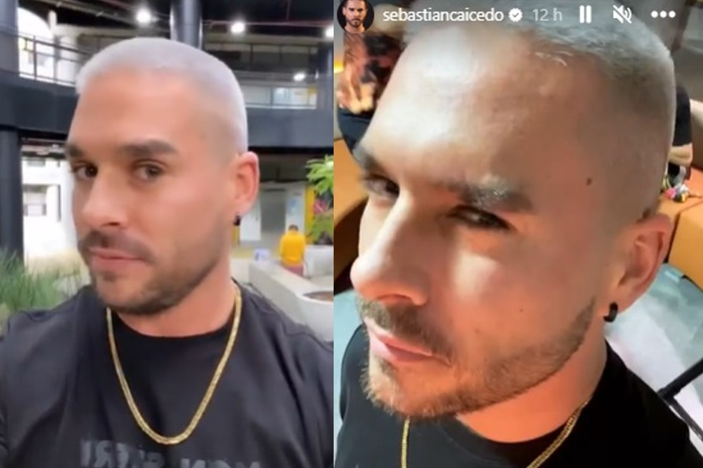¡Cerrando ciclos! El actor Sebastián Caicedo sorprendió a sus seguidores con su nueva apariencia y dividió opiniones. ¿Qué tal el cambio?