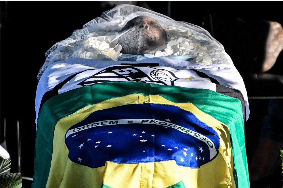 Las imágenes del funeral de Pelé