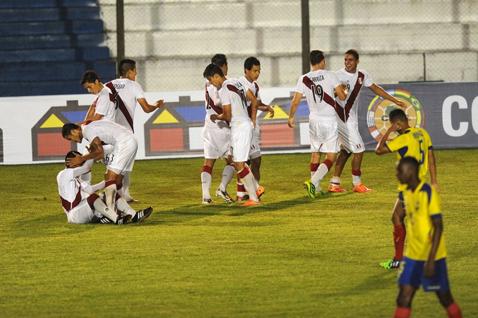 Perú ganó y hundió a Ecuador en el Sudamericano Sub-20