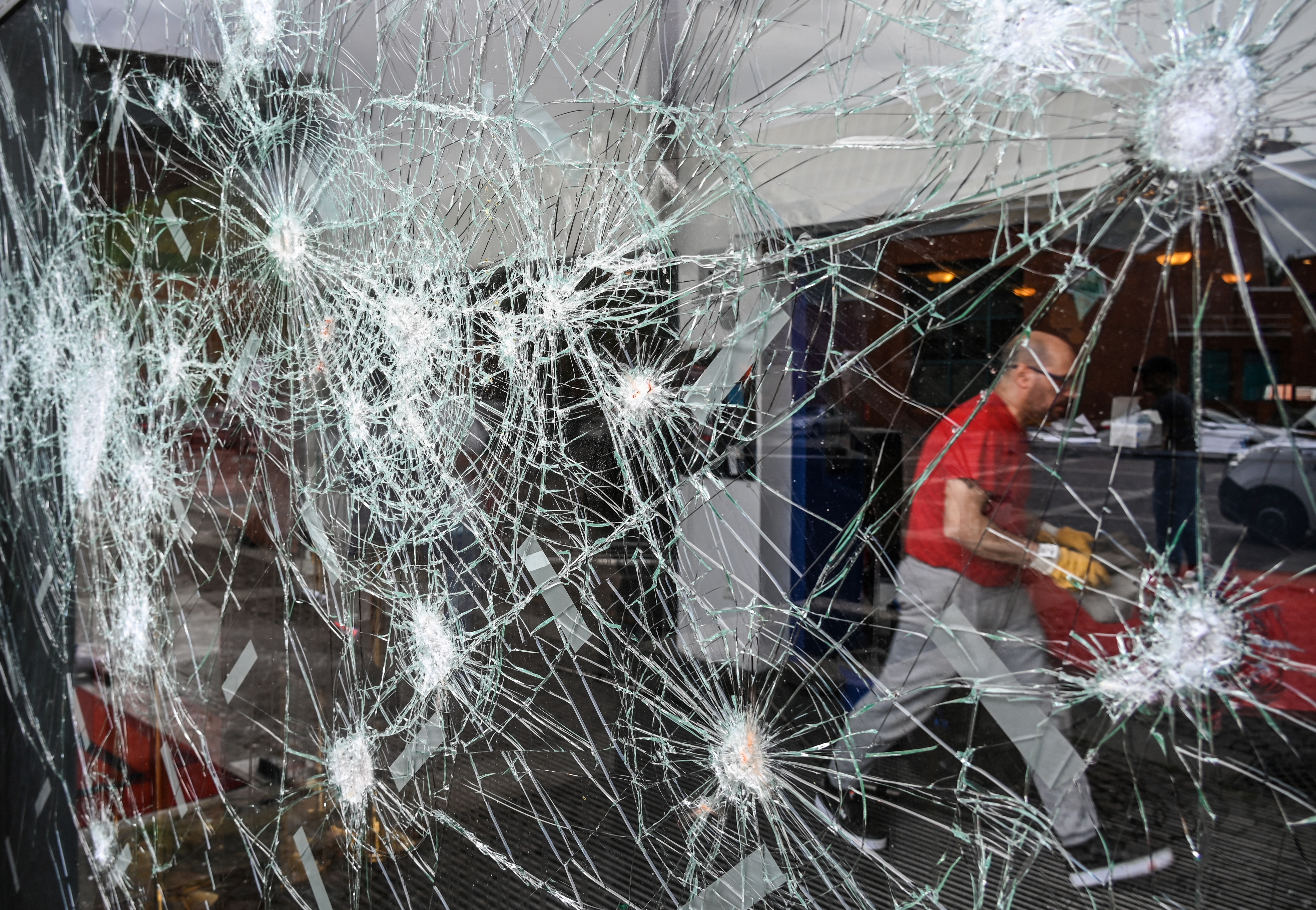 Protestas en Nanterre por muerte de Nahel