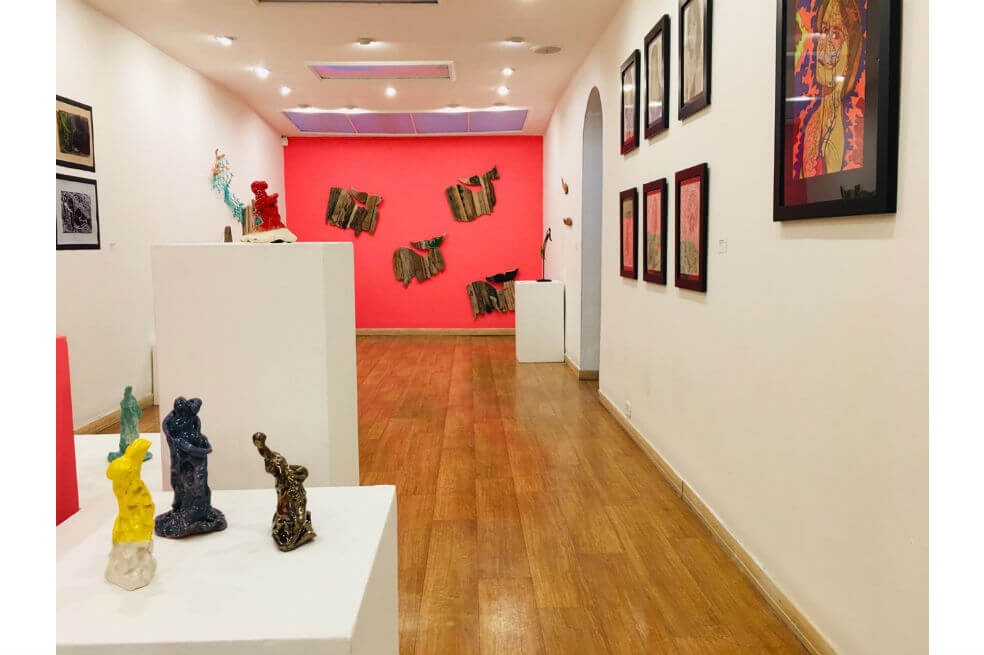 Plataforma para cinco artistas en condición de discapacidad