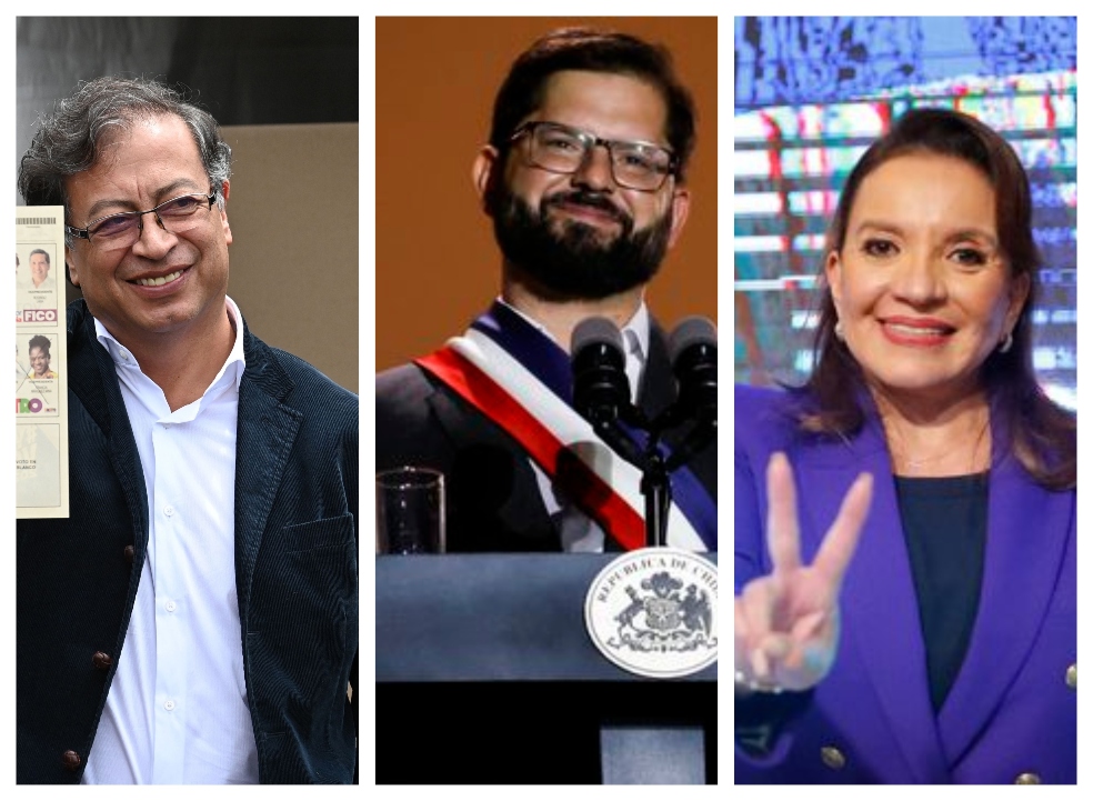 Gustavo Petro, Gabriel Boric y otros presidentes de izquierda en América Latina