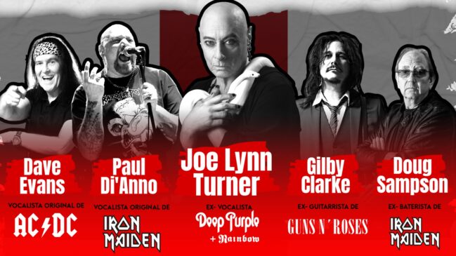 Gigantes del rock, voces de acero