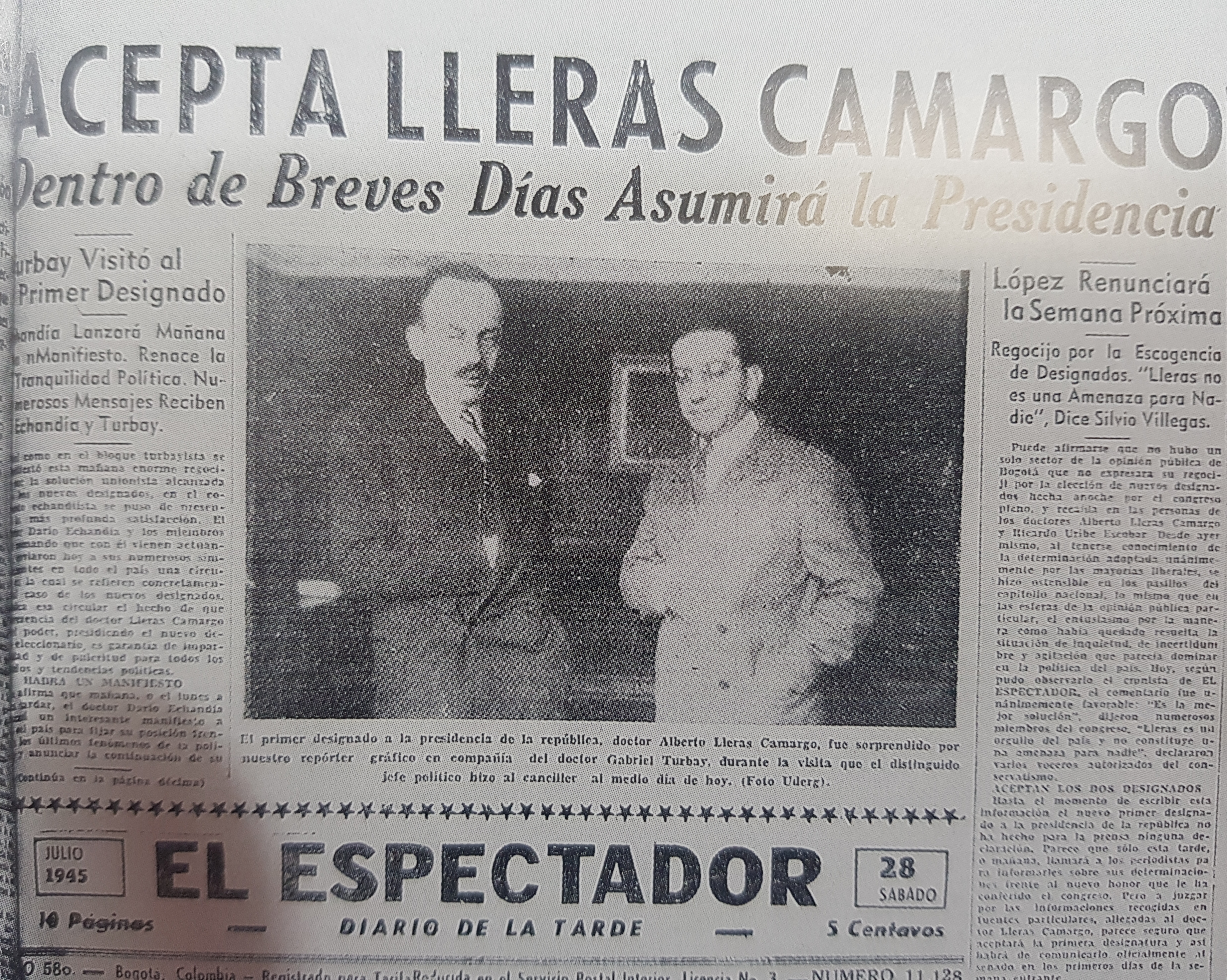 El olvidado Gabriel Turbay
