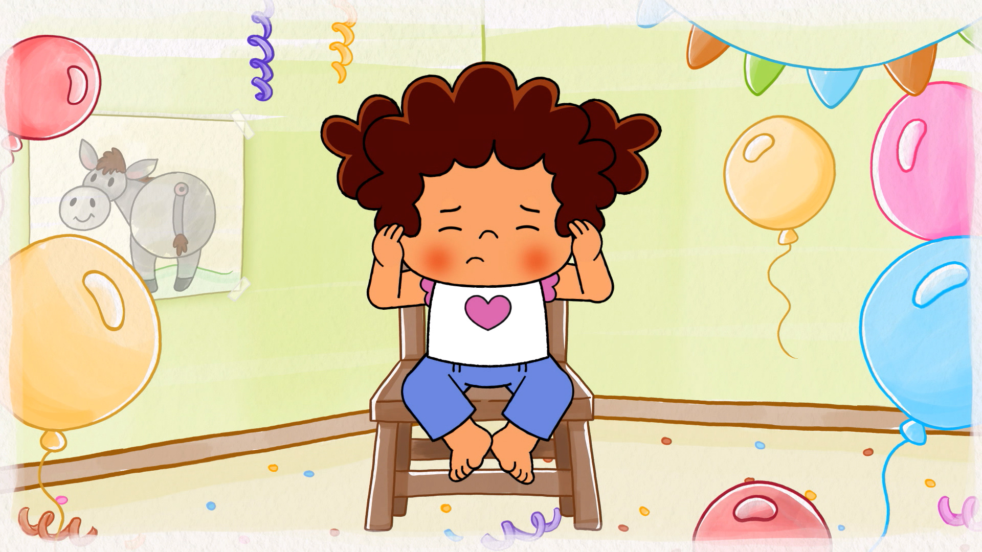 “Anita”, protagonista de la serie “Chiquifantástica”, que fue seleccionada para competir en el Festival Internacional de Cine de Animación de Annecy, en la categoría TV Films.
