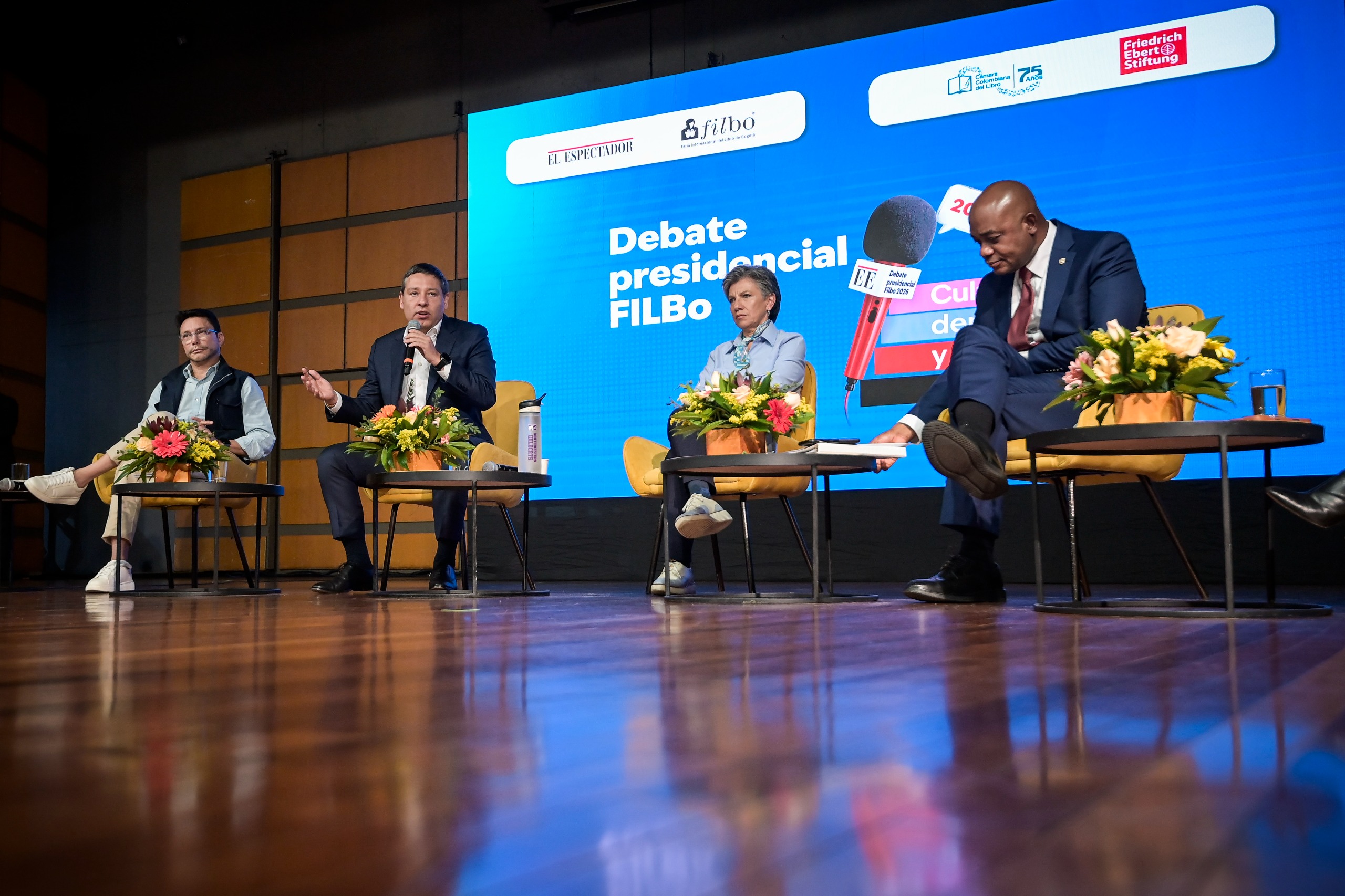 Así fue el debate presidencial de El Espectador: López, Lizcano, Murillo y Caicedo