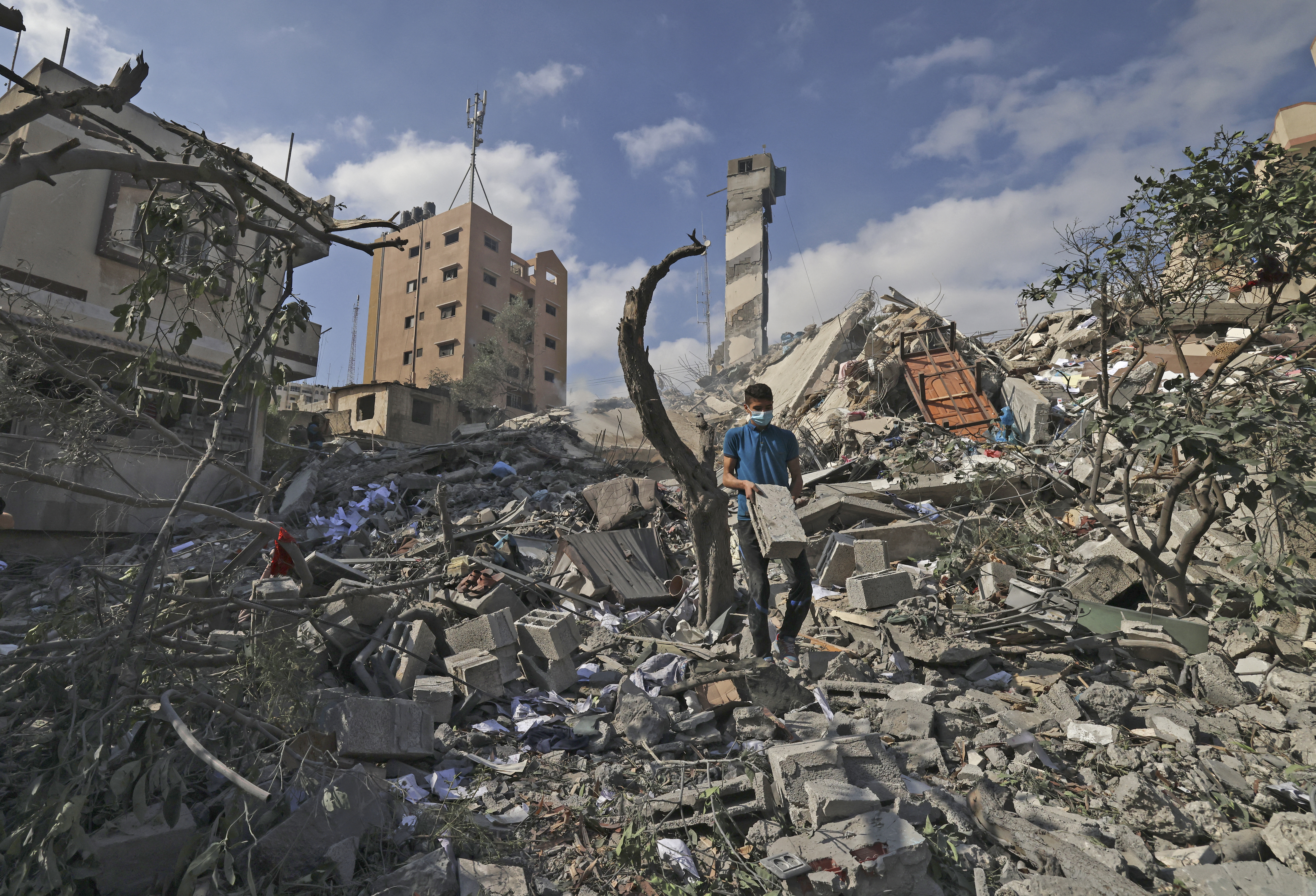 Biden apoya un alto el fuego entre Israel y Gaza, mientras la disputa se intensifica