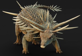 Descubren en Marruecos un dinosaurio con collar de espinas de 165 millones de años