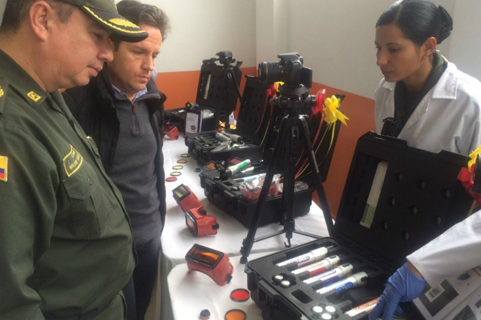 Dotan a Sijin de Bogotá con nuevos equipos de criminalística