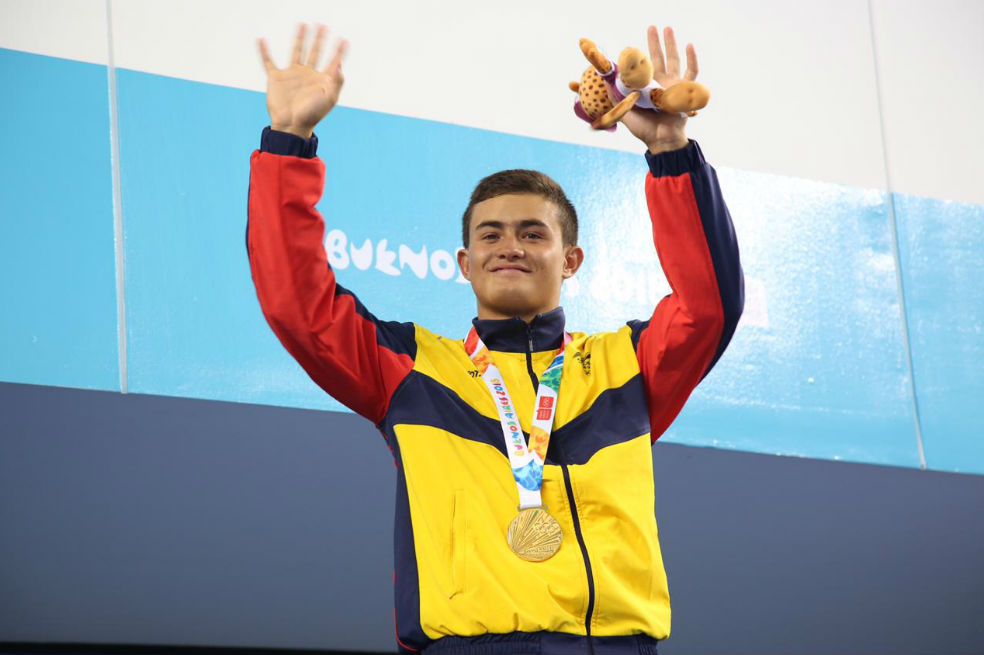Daniel Restrepo ganó oro en los Juegos Olímpicos de la Juventud