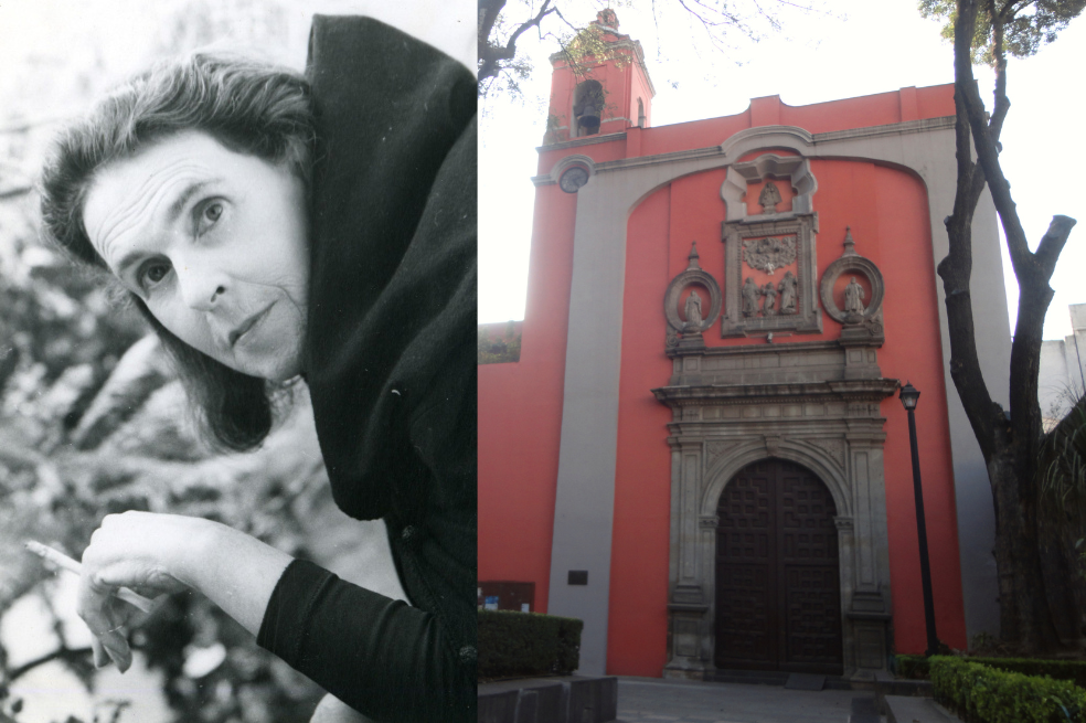 Roban escultura de Leonora Carrington en una iglesia de México: hay un detenido