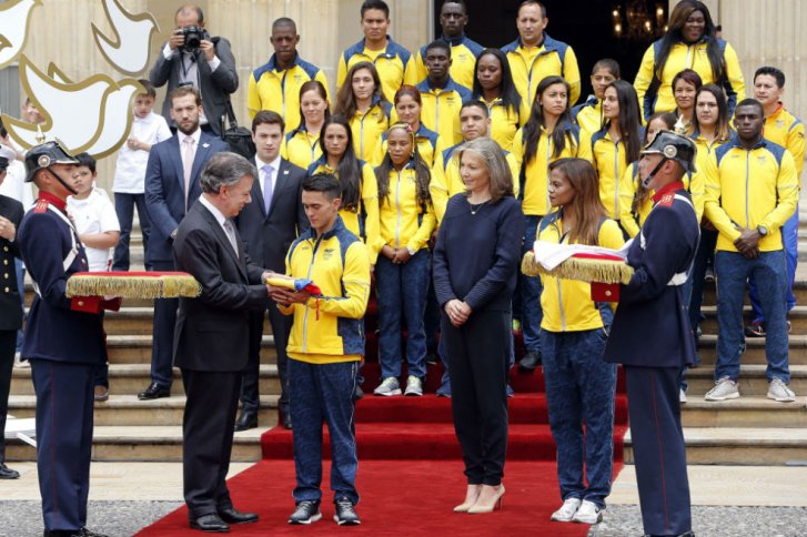 Santos y otros 44 presidentes confirmaron asistencia a los Olímpicos de Río de Janeiro