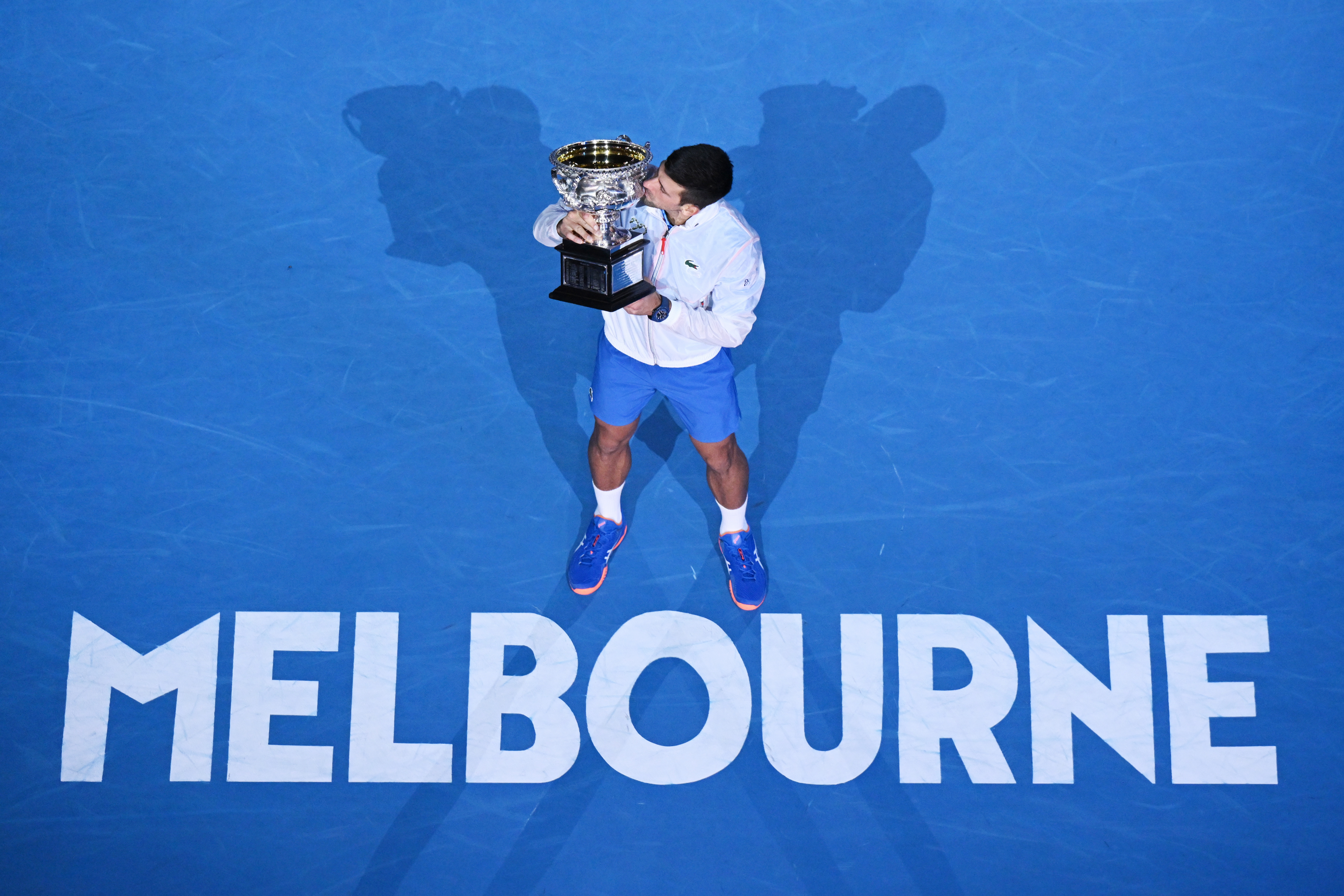 Estos son los diez títulos de Novak Djokovic en el Abierto de Australia