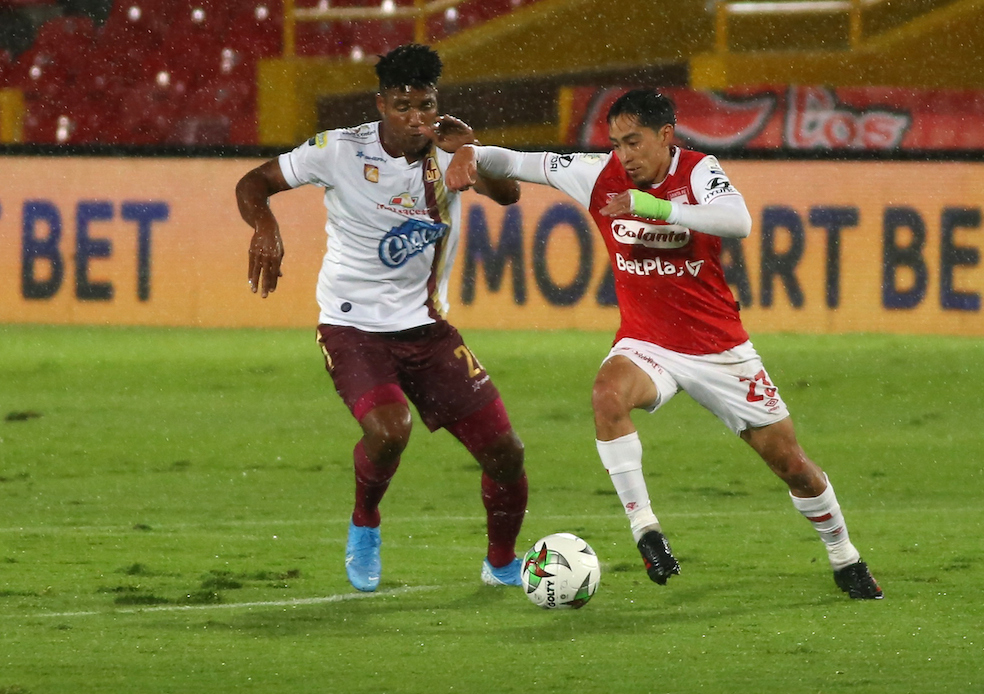 Santa Fe superó al Tolima y es líder de la Liga BetPlay