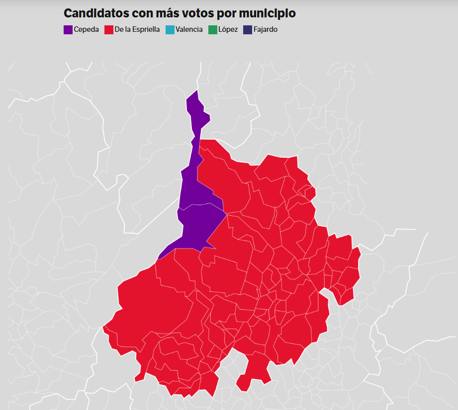 Estos fueron los resultados en el departamento de Santander el 31 de mayo.