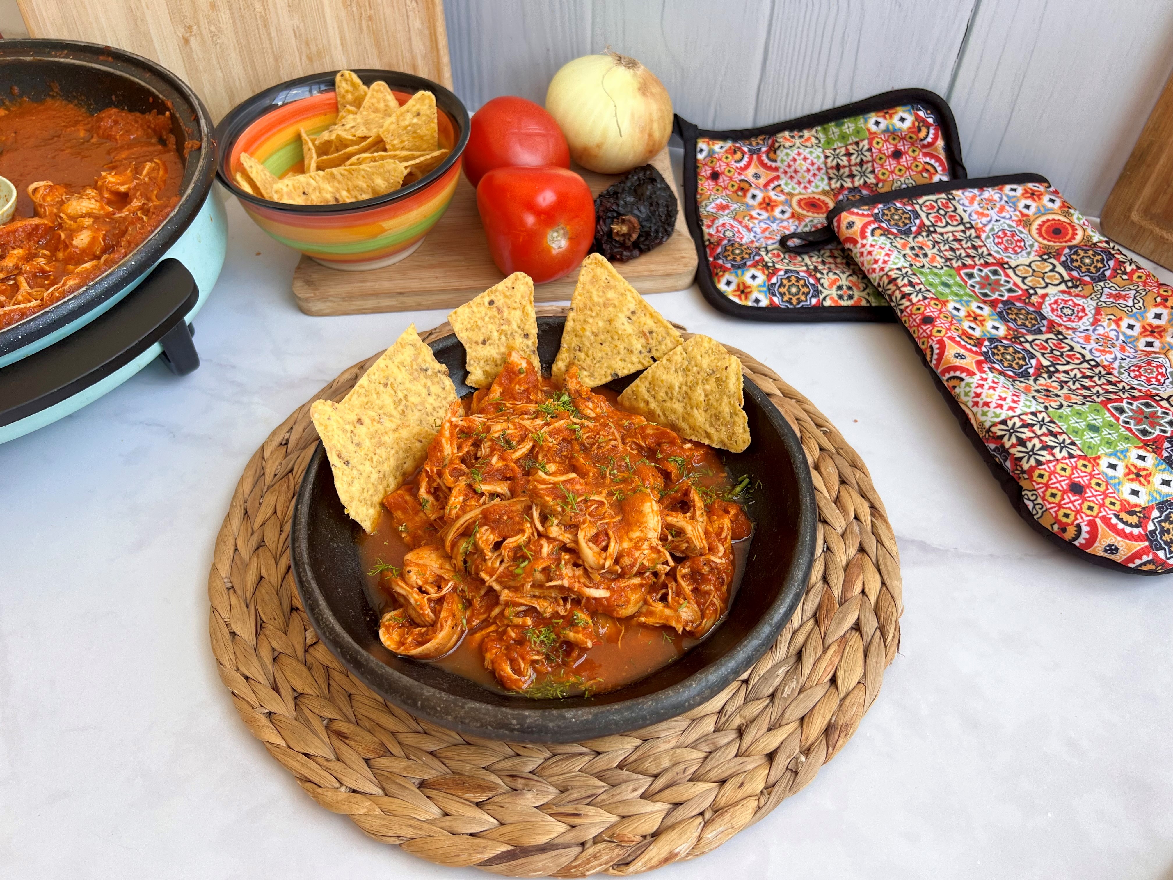 Tinga de pollo