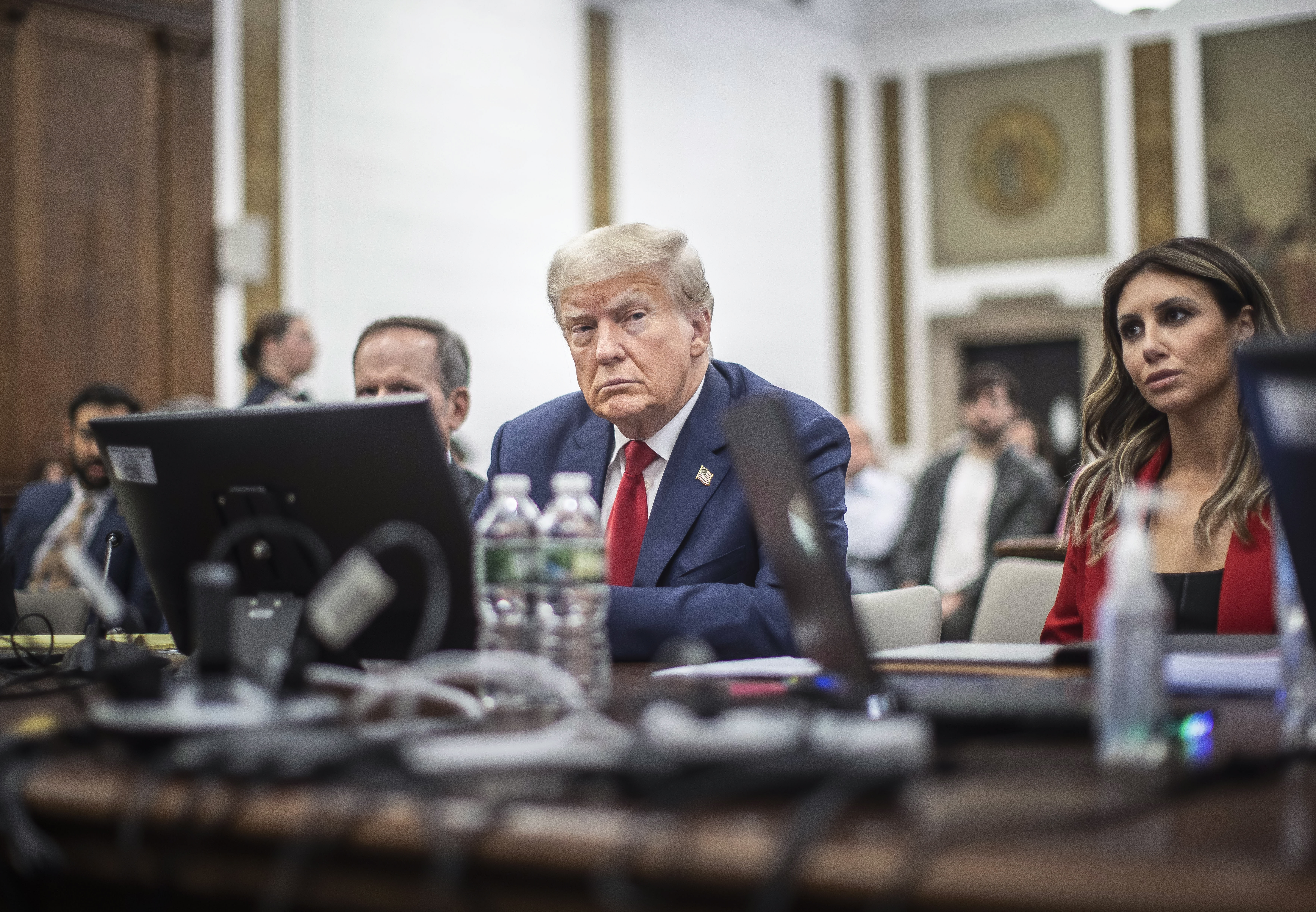 Trump está en un juicio por fraude, pero algunos lo quieren de líder de la Cámara