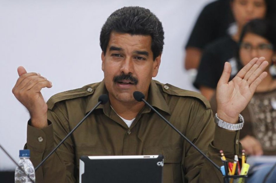 El presidente Nicolás Maduro de Venezuela.