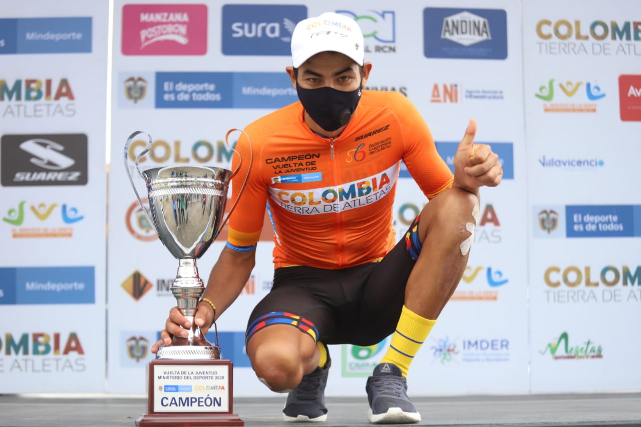 Diego Camargo es el campeón de la Vuelta de la Juventud 2020