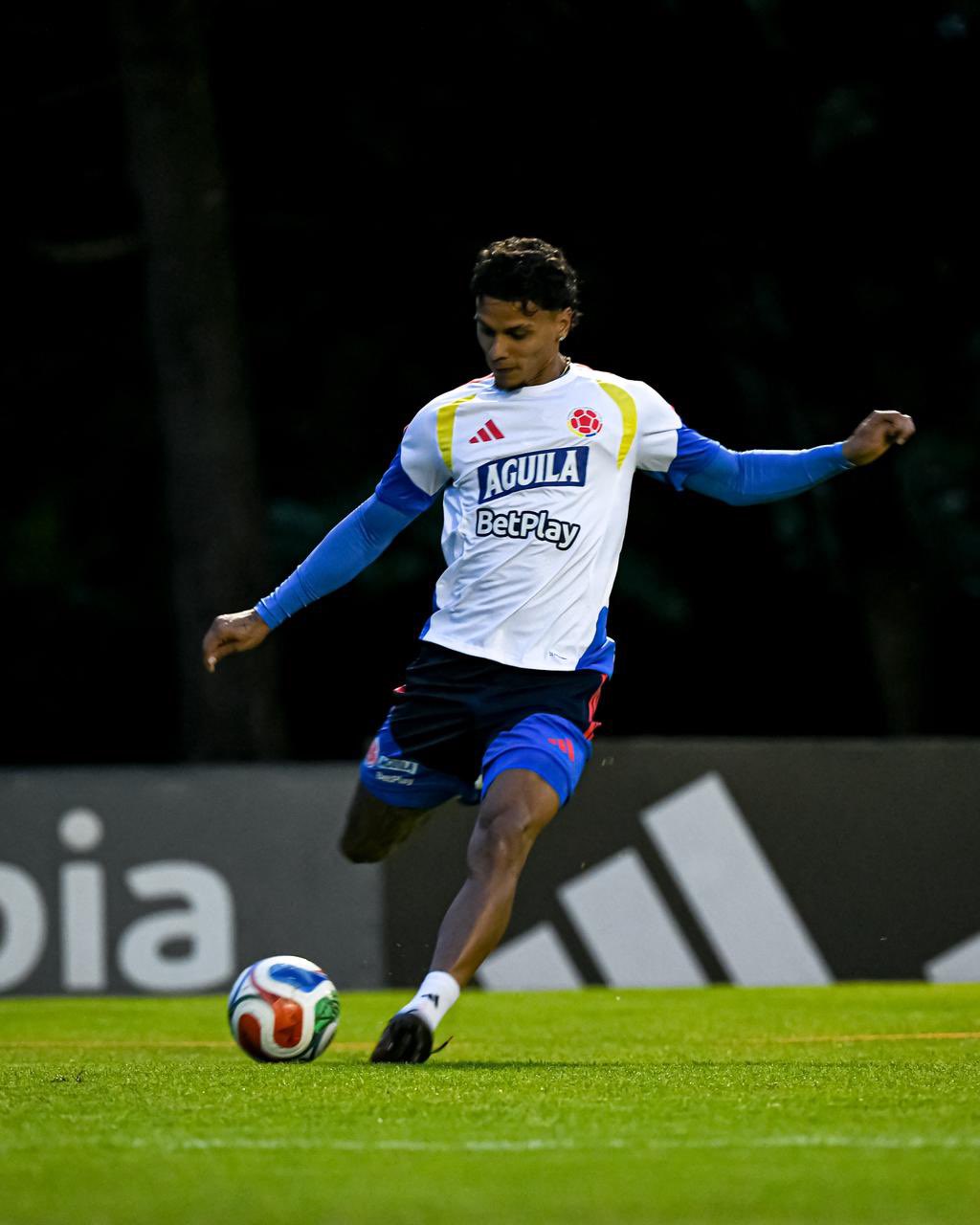 Richard Ríos llegó a la selección de Colombia luego de una gran primera temporada en Europa con Benfica.