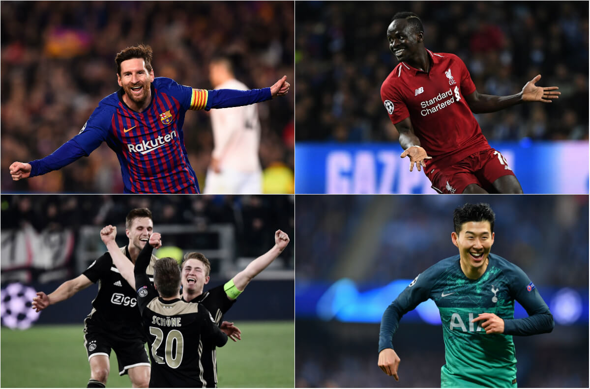 Así serán las semifinales de la Liga de Campeones de Europa