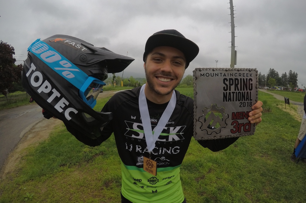 Rafael Gutiérrez, digno heredero del downhill