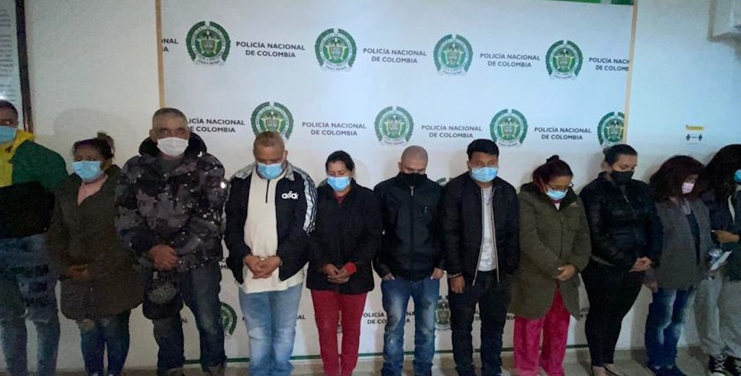 Banda que ocultaba droga en camiones y la transportaba a Bogotá fue capturada