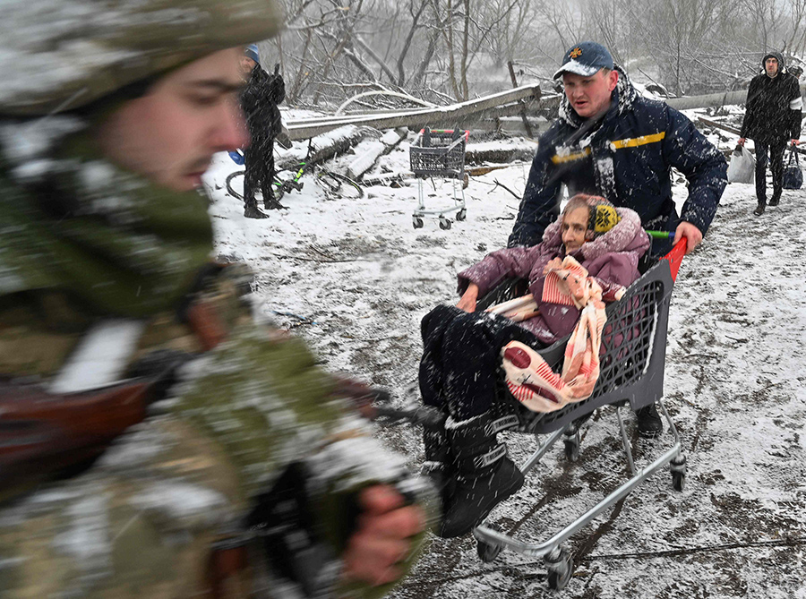 La guerra entre Rusia y Ucrania: las imágenes más impactantes en un año de ataques
