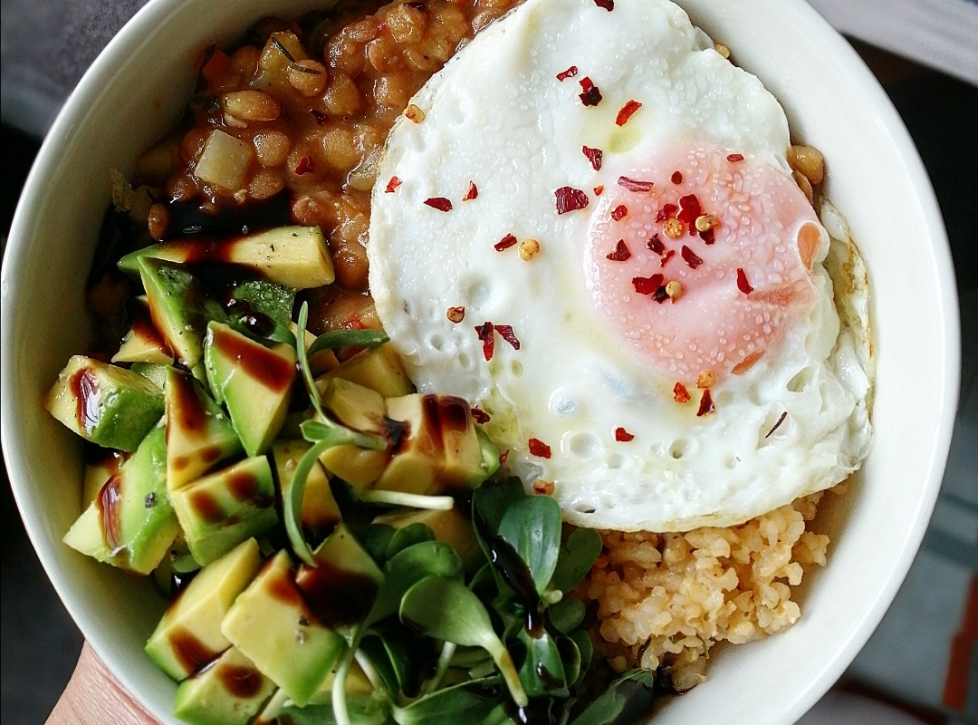 Bowl de lentejas