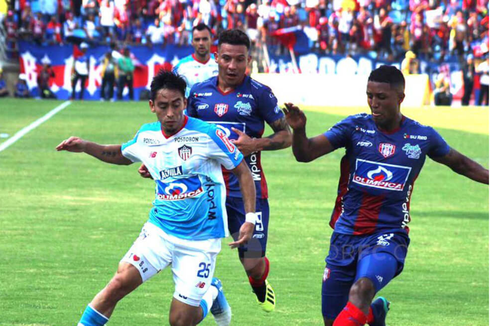 El clásico de la costa, en tablas: Unión Magdalena y Júnior empataron