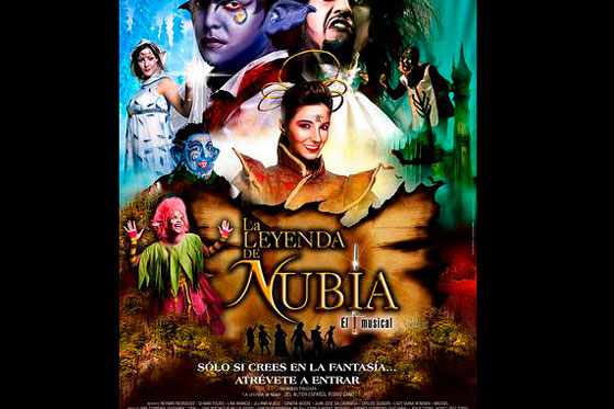 El musical: La Leyenda de Nubia en Bogotá