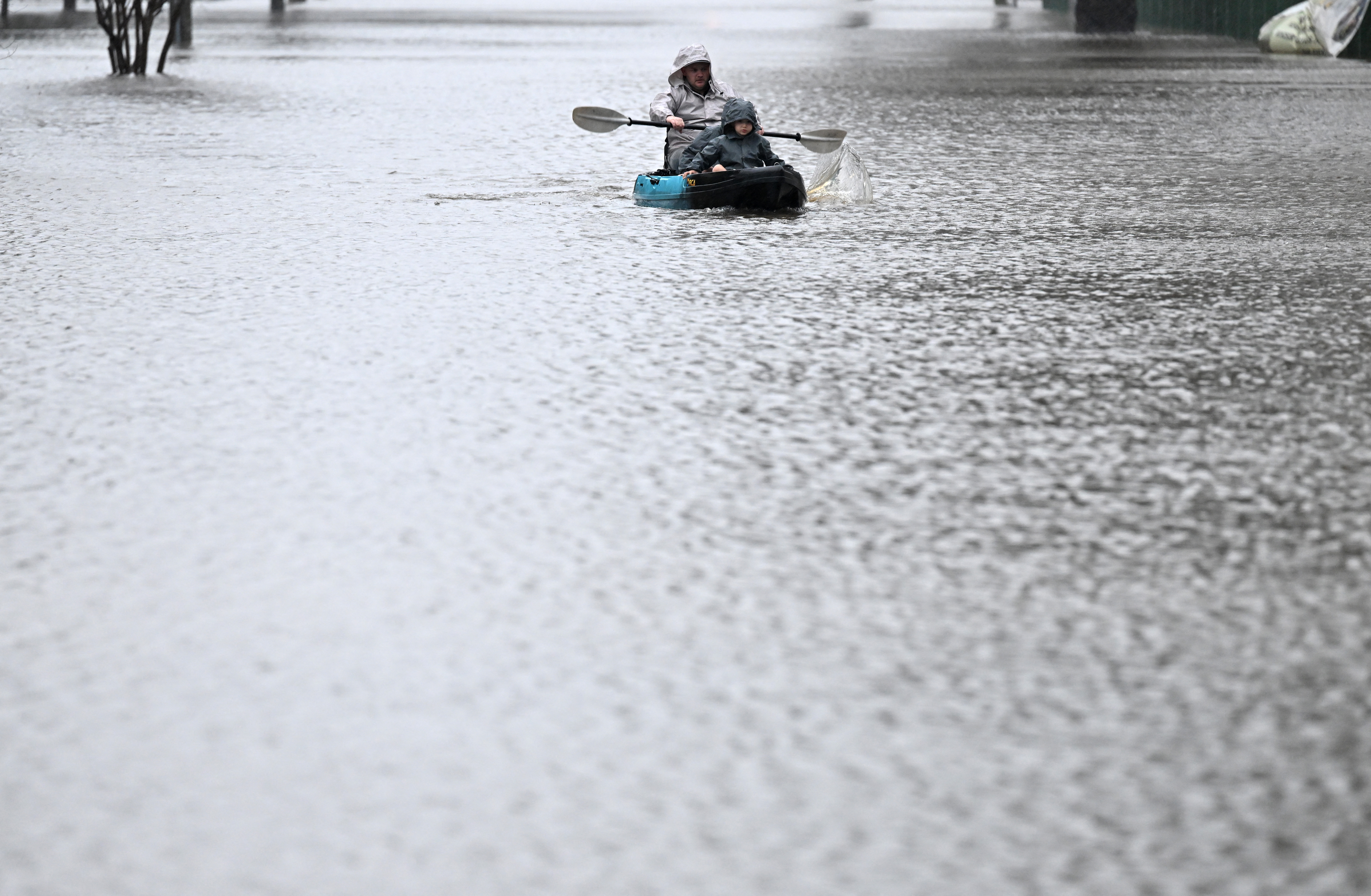 Inundaciones en Australia en imágenes: 50.000 personas en alerta de evacuación