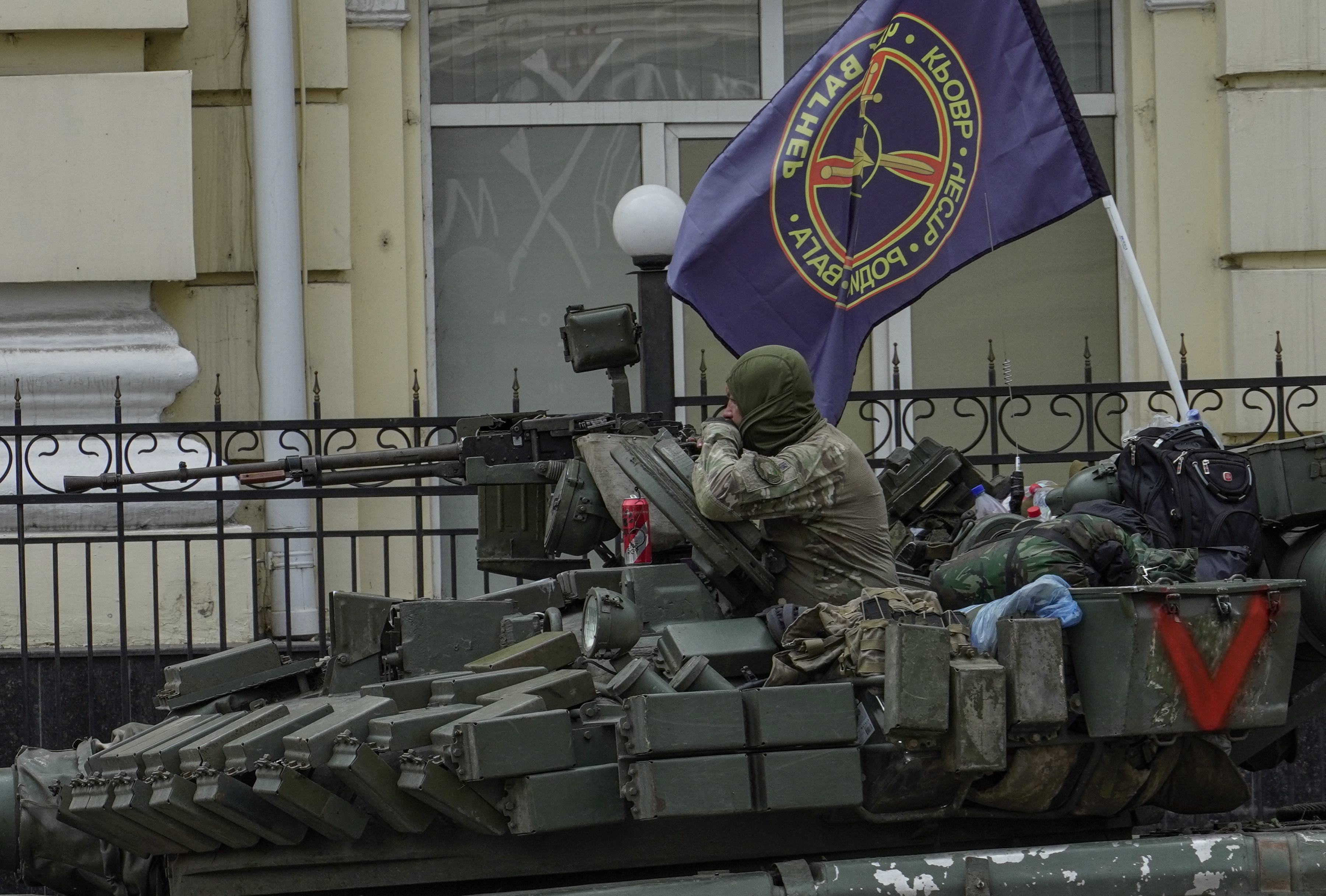 En fotos: así es el operativo del temido grupo de mercenarios Wagner en Rusia