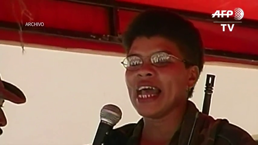 Alias 'Karina' cuando era cabecilla de las Farc. Fue condenada a 40 años de cárcel, después de entregarse al ejército, y a pagar 500 millones de pesos. Hoy, a los 65 años de edad, insiste en ser promotora de paz.