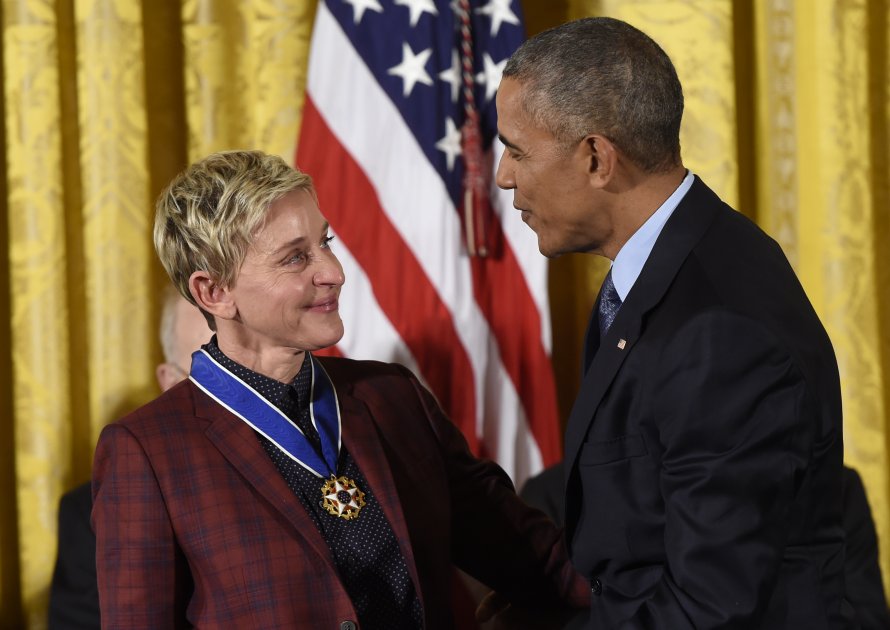 Ellen DeGeneres presenta desde la Casa Blanca el Mannequin Challenge con más celebridades