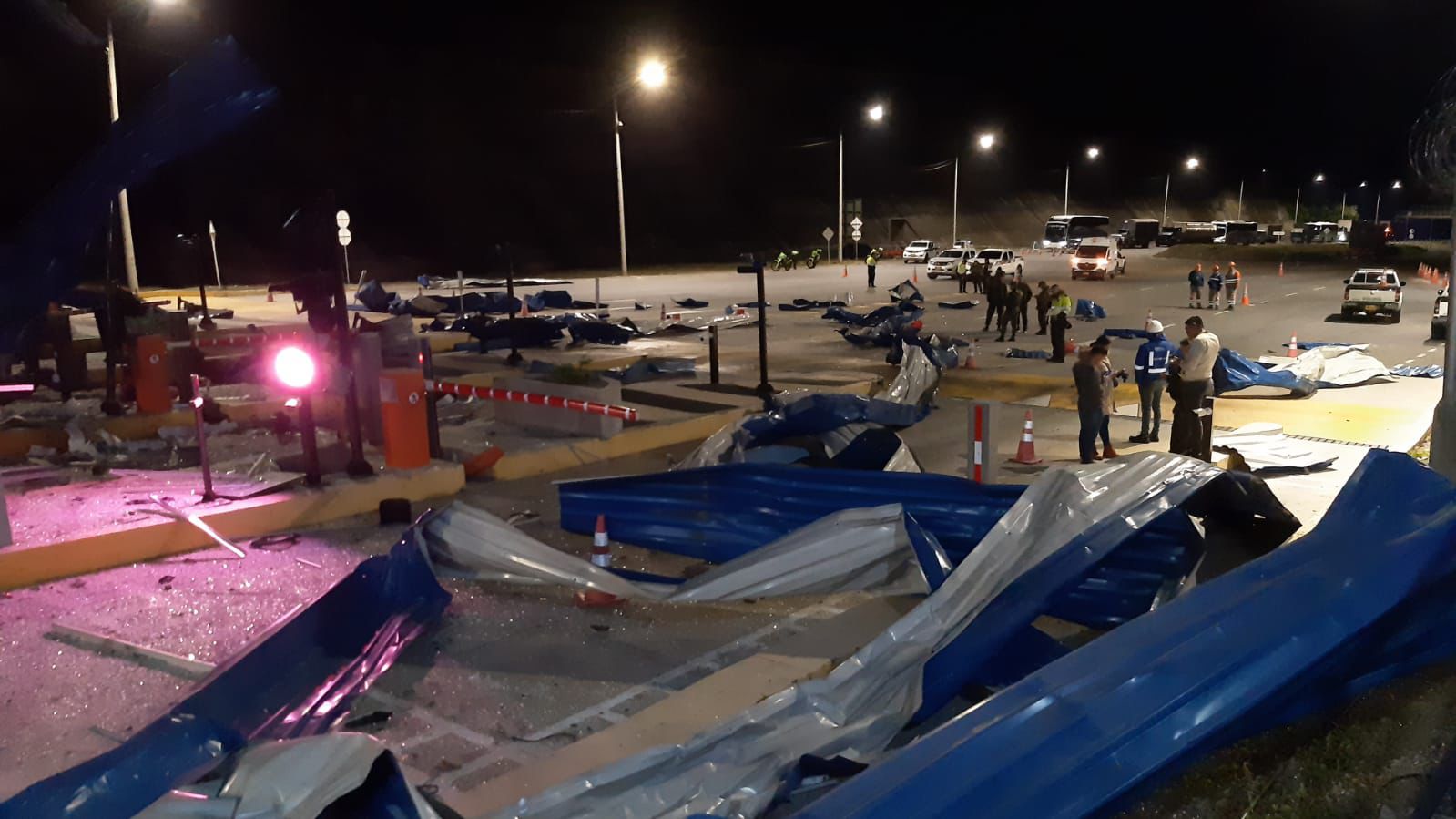 La ANI rechaza el ataque al peaje Pamplonita en Norte de Santander