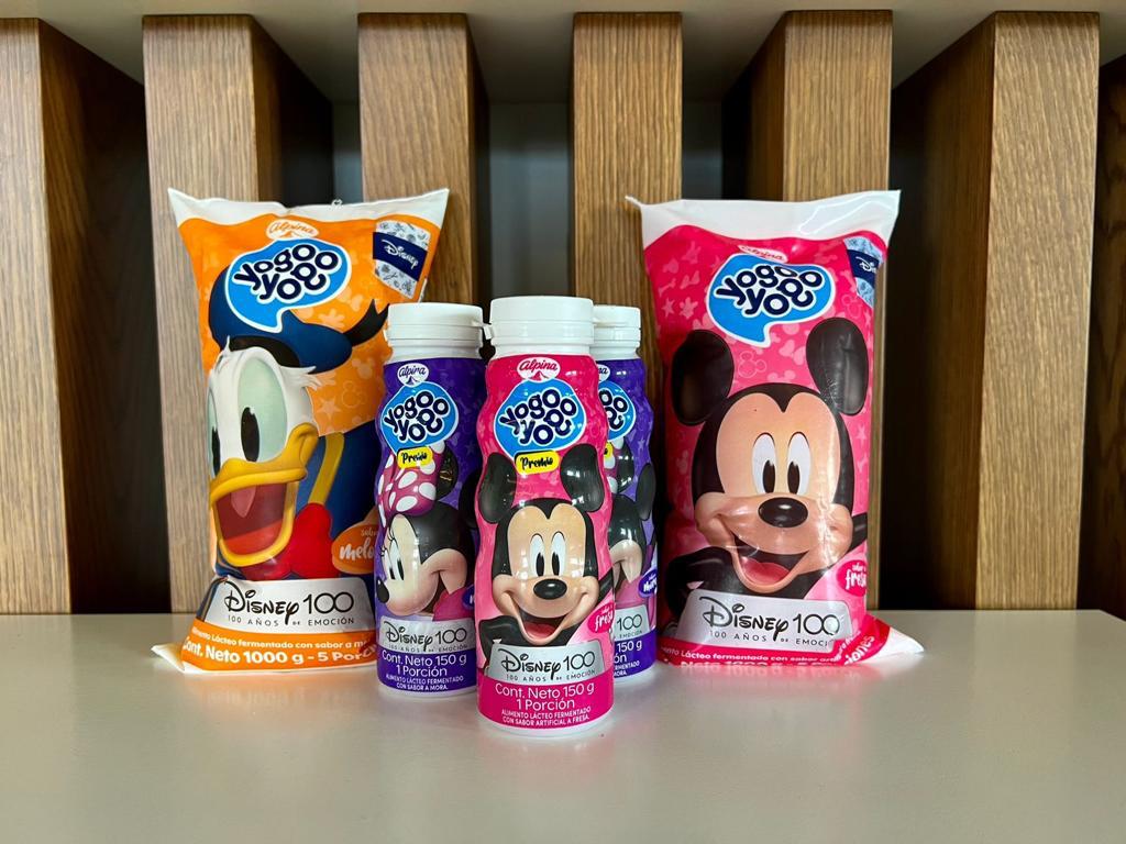 Disney y Alpina se unen para llevar momentos de diversión a las loncheras