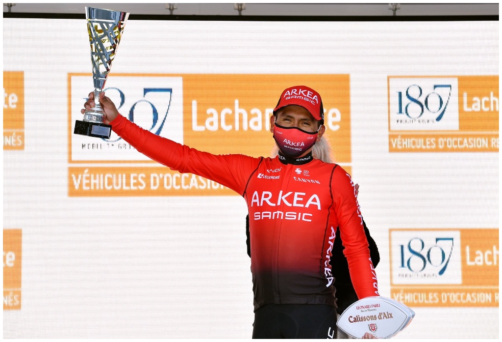Nairo Quintana, campeón del Tour de la Provenza, en Francia
