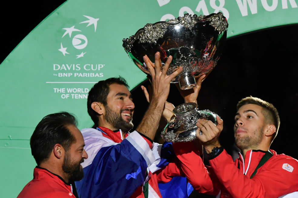 Marin Cilic le dio a Croacia la última Davis clásica