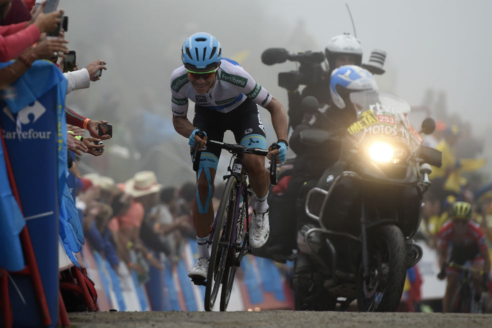 Revolcón en la Vuelta a España: Nairo pierde tiempo, Miguel Ángel asciende al cuarto puesto
