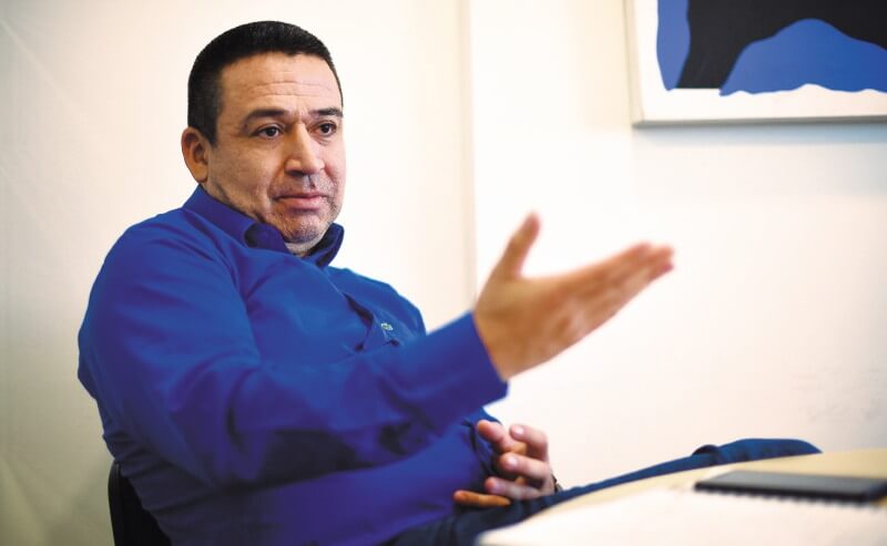 Álvaro Amórtegui, teniente coronel del Ejército. / Óscar Pérez - El Espectador
