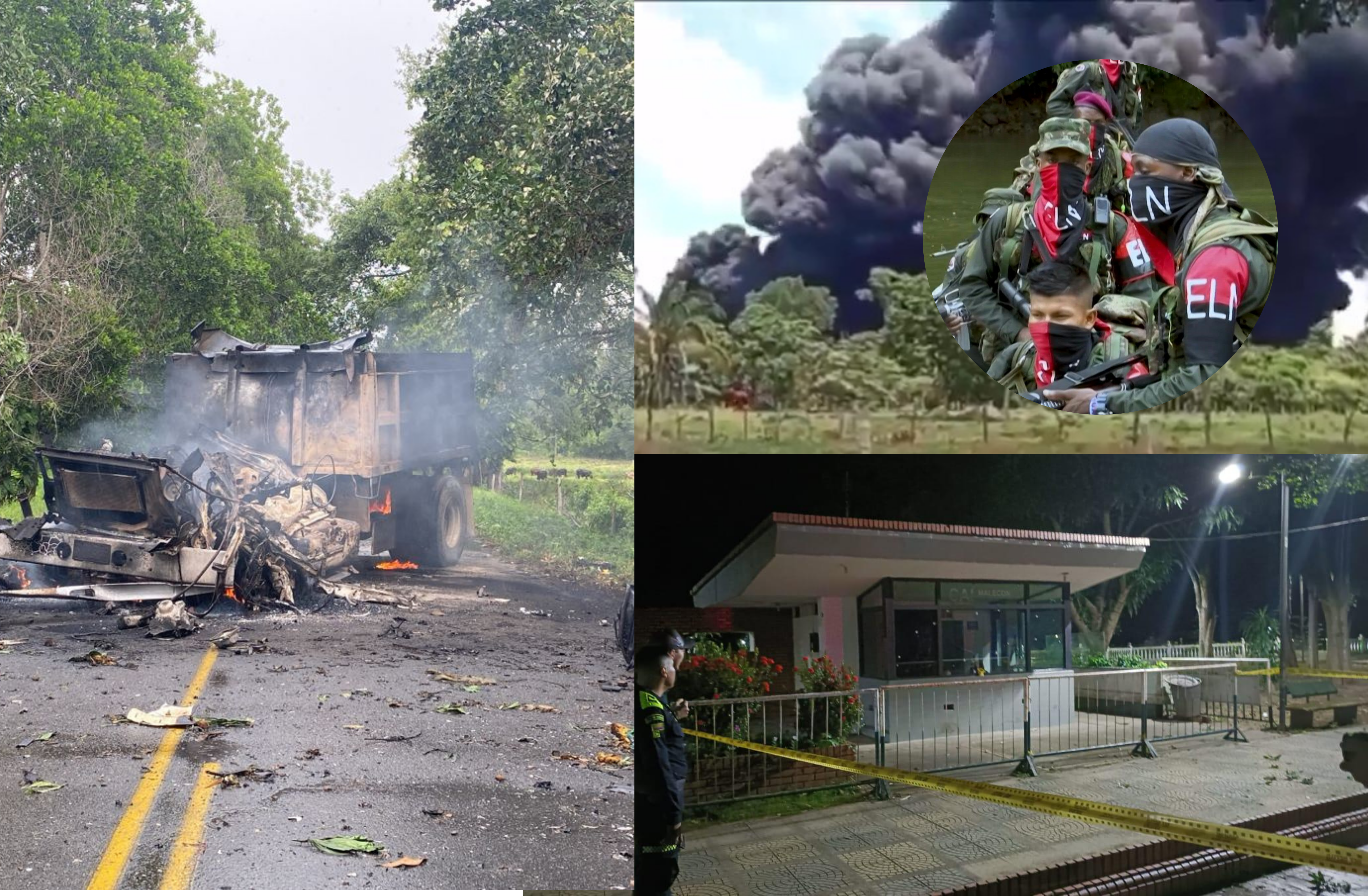 Estos han sido los ataques del ELN tras 26 días del vencimiento del ultimátum