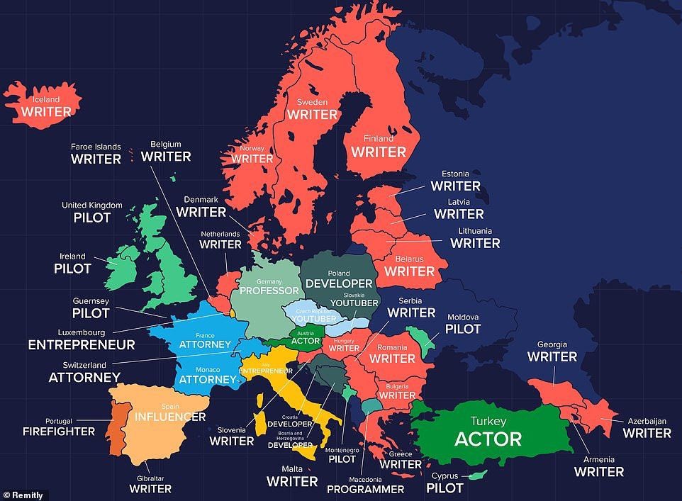 Oficios más buscados en Europa.