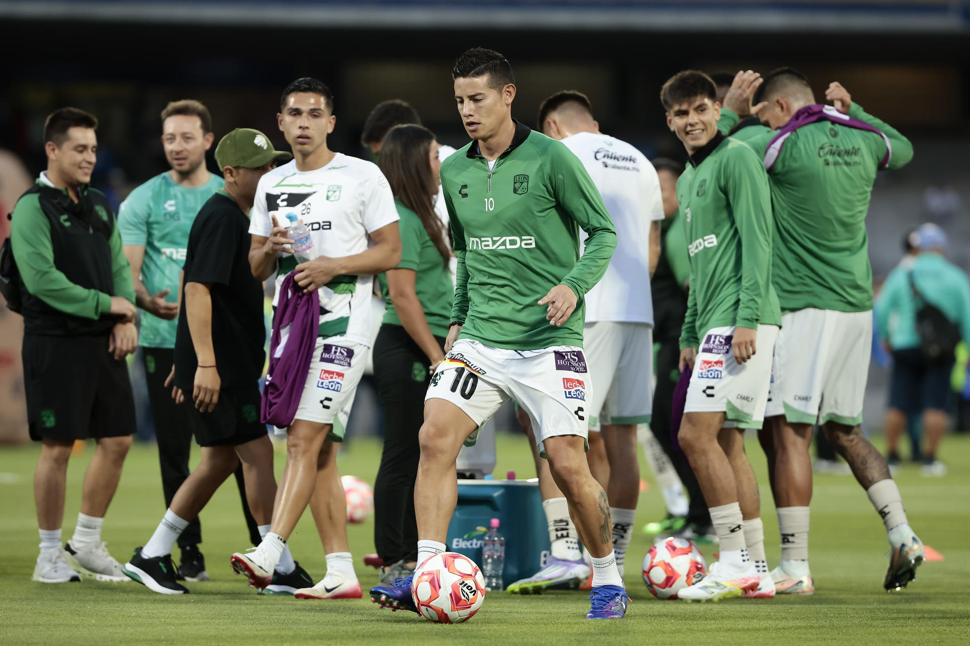 León vs. Necaxa en la Liga MX: hora y dónde ver a James Rodríguez en México