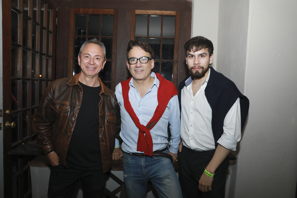 Mauricio Moreno, Sergio Barbosa y David Correa